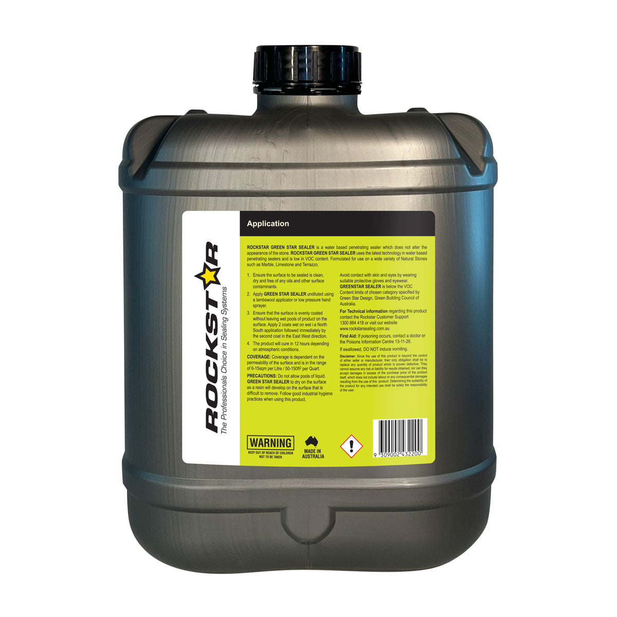 Rockstar Green Star Sealer